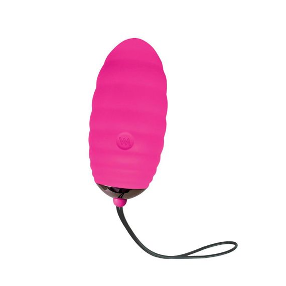 Віброяйце Adrien Lastic Ocean Breeze 2.0 Pink кероване зі смартфону, водостійкий стимулятор IPX4 | Зображення 1