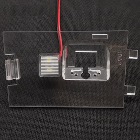 Кріплення камери заднього огляду, підсвітка номерного знака Jeep Patriot, Compass, Grand Cherokee