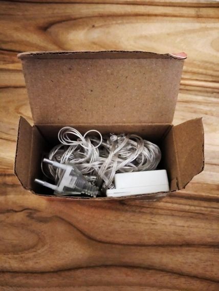 Гірлянда світлодіодна новорічна кольорова 100 LED 6 м | Гірлянда електрична| Новоричнева гірлянда | Зображення 6