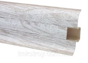 Плинтус PREMIUM DECOR 60мм Дуб Беленый (325)
