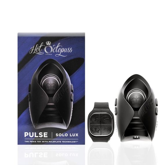 Іграшка для пеніса Hot Octopuss PULSE SOLO LUX, пульсація, використання без рук | Зображення 8