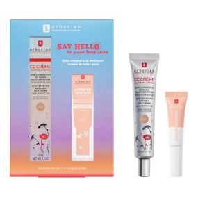 Набор для лица Erborian Say Hello для вашего лучшего слоя - Clair (cc cream + concealer)(45+10 ml)