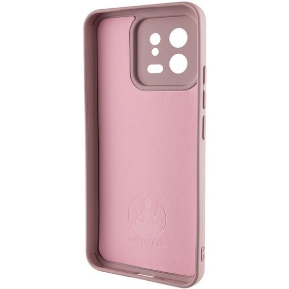 Чехол Silicone Cover Lakshmi Full Camera (A) для Xiaomi 13 Full camera, Рожевий/Pink Sand | Зображення 3