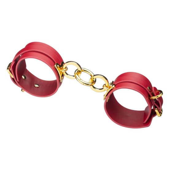 Набор BDSM Чемодан Желаний кожанный красный Kinky Tools Set UPKO sexstyle | Зображення 7