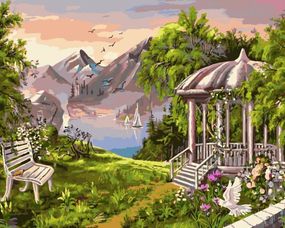 Живописная беседка