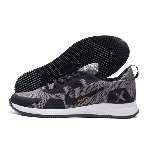 Літні кросівки Nike колір сірій/чорний | Зображення 1