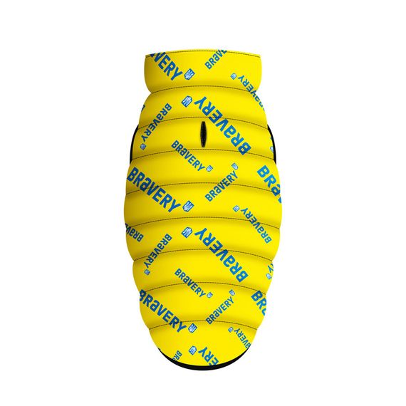 Курточка для собак WAUDOG Clothes малюнок "Сміливість", S40, В 52-55 см, С 36-39 см | Зображення 2