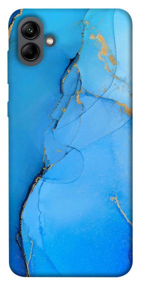 Чохол IBANAN Синій із золотом для Samsung Galaxy A04, Синій