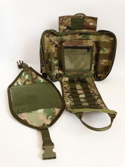 Аптечка тактична військова швидкого знімання Мультикам на MOLLE GEN 3 | Зображення 3
