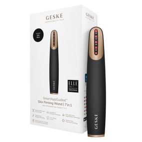 Пристрій для зміцнення і тонізації шкіри обличчя GESKE Skin Firming Wand 7в1 starlight, Сірий
