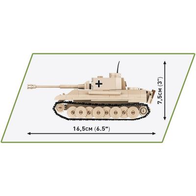 Конструктор Cobi Друга Світова Війна Танк Panzer V Пантера, 298 деталей (COBI-2713) | Зображення 4