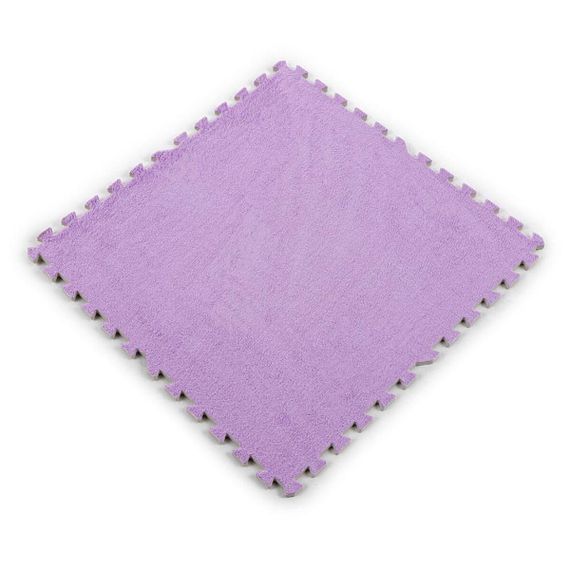 Підлога-пазл плюшева ФІОЛТИВИЙ 60*60*1cm (D) SW-00002087