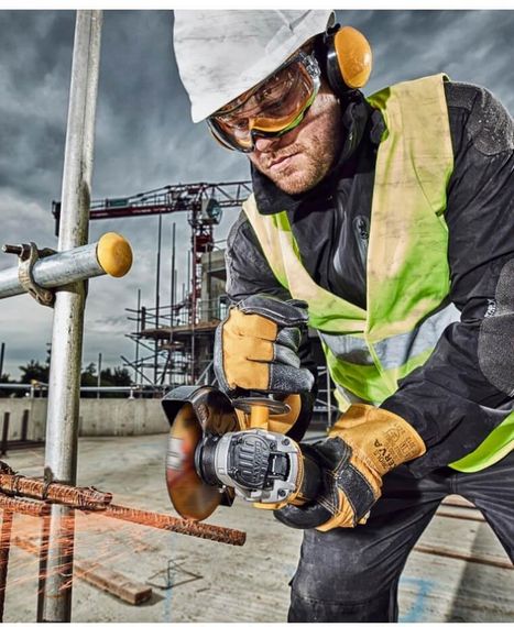 Шлифмашина угловая - болгарка аккумуляторная бесщёточная 125мм DeWALT DCG405P2 | Зображення 3