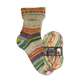 Шкарпеткова пряжа Opal Sockenwolle, серия Hundertwasser, 2104