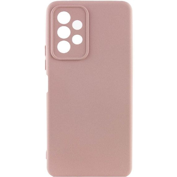 Чохол Silicone Cover Lakshmi Full Camera (AAA) для Samsung Galaxy A32 4G, Рожевий