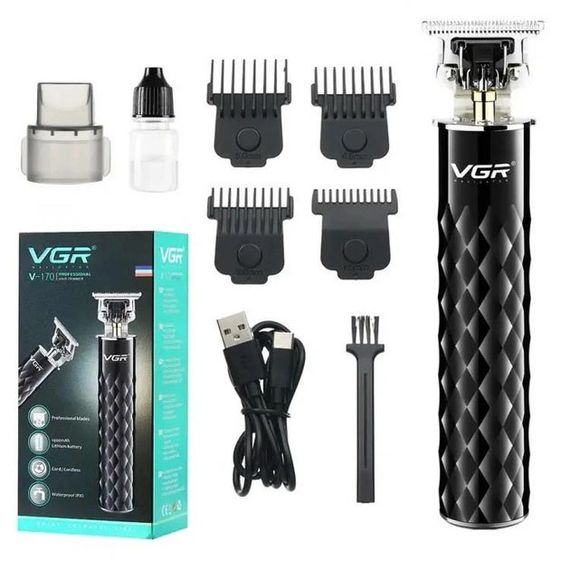 Машинка для стрижки мужская, Беспроводная аккумуляторная машинка для стрижки волос XU-78 | Зображення 2