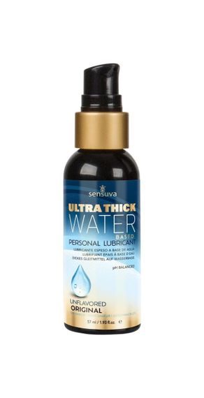 Густая смазка Sensuva Ultra-Thick Water-Based (57 мл) на водной основе, без глицерина и парабенов Sex Aura