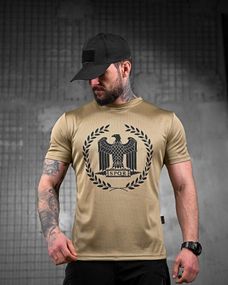Тактична потоотводна футболка OBLIVION Орел coyot ДЛ7055