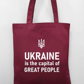 Еко сумка Market Ukraine is the capital of great people (KOTM_22U009)