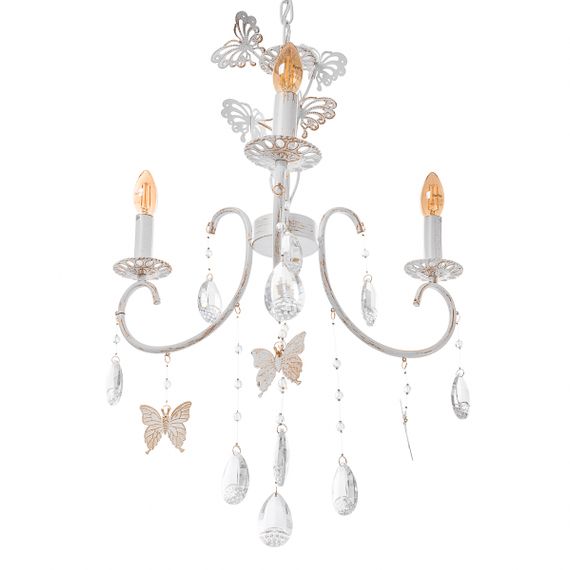 Люстра подвесная свеча E14 40W WH (BCL-691S/3) | Зображення 2