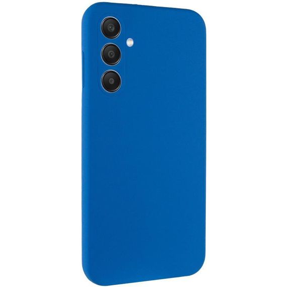 Чехол Silicone Cover Ummi Lakshmi Full Camera (AA) для Samsung Galaxy A36 5G Синий / Navy Blue