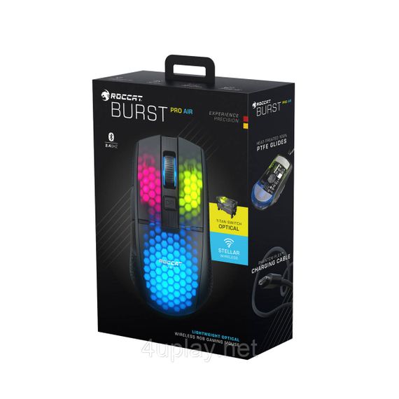 Бездротова комп'ютерна миша ROCCAT Burst Pro Air Black