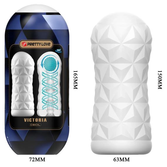 Набор из 15 шт мастурбаторов Pretty Love - VICTORIA WHIRL MYSTERY, BM-009229T6H Sex Aura | Зображення 8