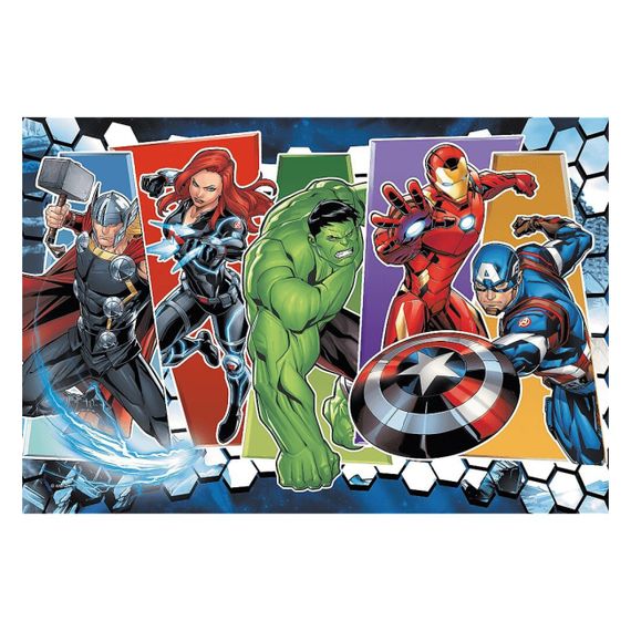 Пазл "Непероможні месники. MARVEL" 60 елементів 17357 Trefl, в коробці (5900511173574) | Зображення 1