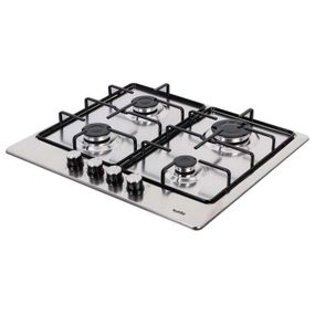 Газовая варочная панель VENTOLUX HG640 B2 S (X) нержавейка