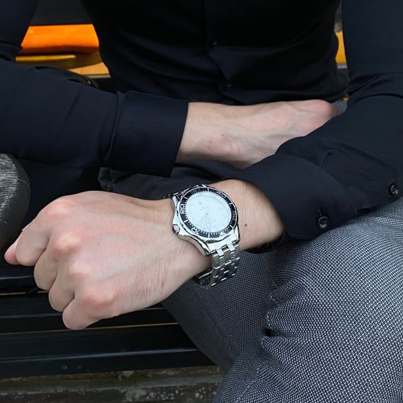 Чоловічий годинник Skmei 9276SSISI Silver-Silver Steel Strap | Зображення 3