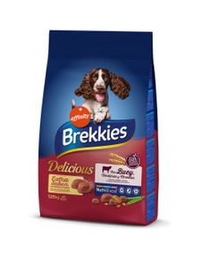 Сухий корм із яловичиною для собак Brekkies Dog Delice Meat, 7.25 кг