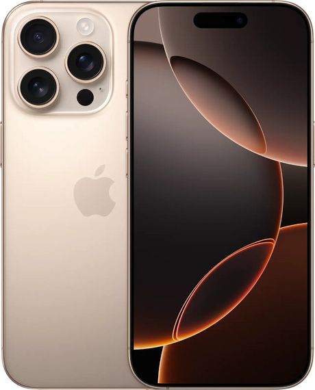 Смартфон Apple iPhone 16 Pro 128GB Desert Titanium (MYNF3)