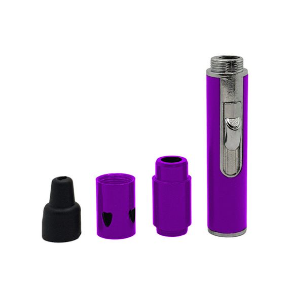Зажигалка С Трубкой 2в1 Click-A-Toke Violet | Зображення 1