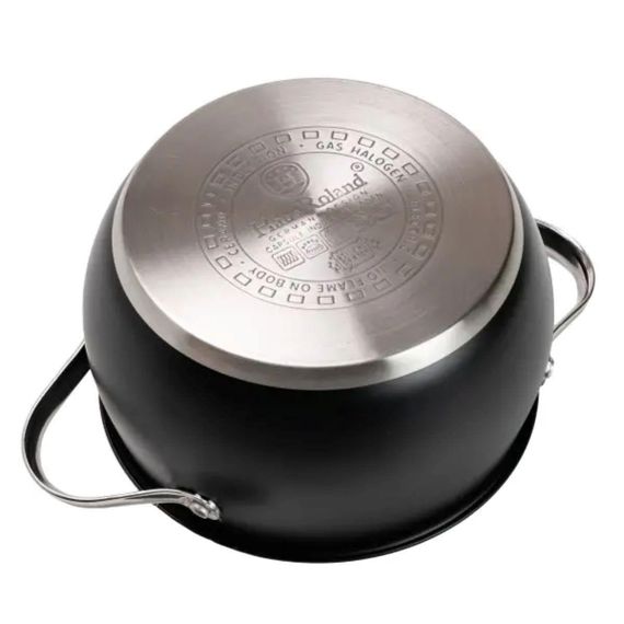 Набір посуду для приготування з нержавіючої сталі 12 предметів, чорний HP33548 | Зображення 7