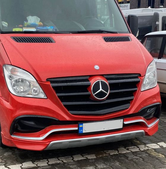 Передний бампер Exclusive Sport (2006-2013) для Mercedes Sprinter W906 | Зображення 9