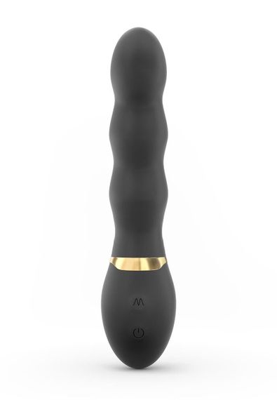 Вібратор ультрастимулювальний Dorcel Too Much Rechargeable Black, гнучкий і потужний, 3 вібромотори | Зображення 1