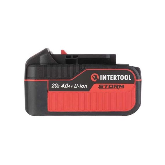 Акумулятор 20 В, Li-ion, 4.0 Аг INTERTOOL WT-0341 | Зображення 1