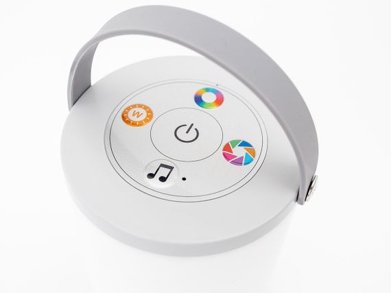 Настольный светильник с аккумулятором TE-060 RGB+3000K+IC, USB | Зображення 1