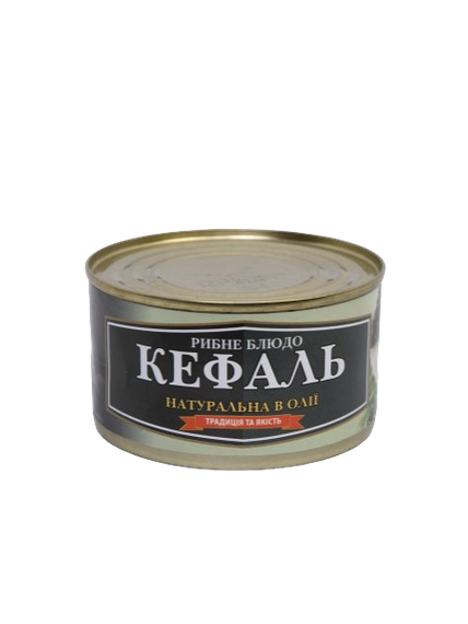 Кефаль натуральная в масле Рыбацкая Артель 230 г