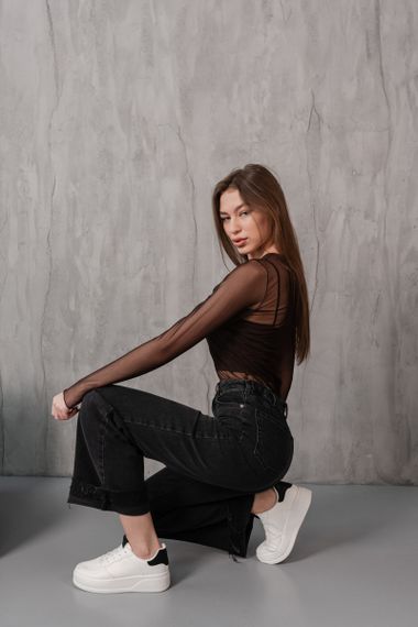 Кроссовки женские Fashion Sandy 3955 36 размер 235 см Белый | Зображення 7