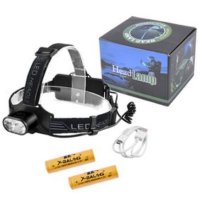 Ліхтар налобний Police BL-2128-2T6, 2x18650, signal light, ЗУ microUSB, Box (BL-2128-2T6)