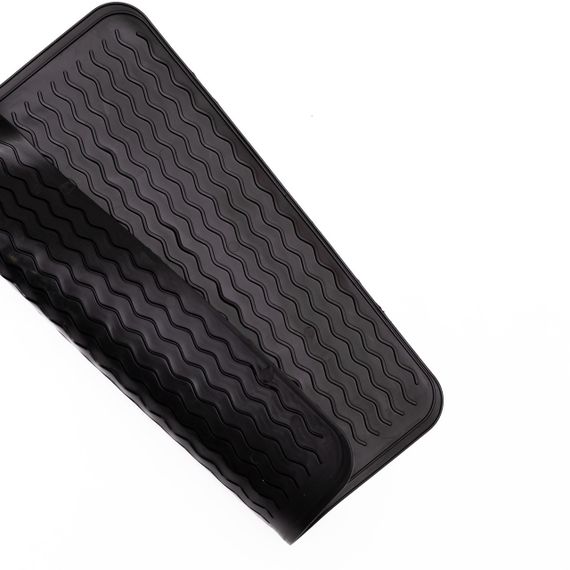 Кухонний силіконовий килимок з протиковзкою поверхнею 40×30 см Чорний HP-42-9B | Зображення 2