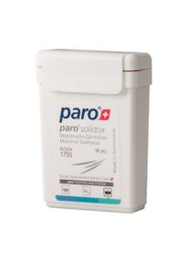 Медичні зубочистки paro® SOLIDOX, дерев’яні, двосторонні, 1 уп. x 96 шт.