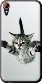 Чехол на HTC Desire 830 Летящий котёнок "2322u-785-17620"