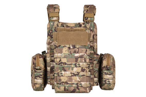 Плитоноска 2E Tactical , Тип 5, з кишенями для бічного захисту, камуфляж (2E-MILPLACARTYPE5-Y2-CC) | Зображення 3