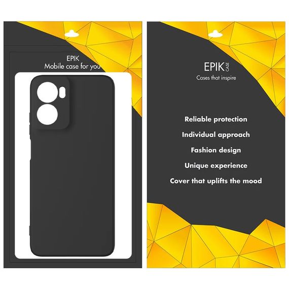 Чохол TPU Epik Black Full Camera для Motorola Moto G05 / E15 Чорний | Зображення 1