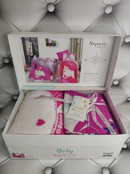 Комплект постільної білизни Nazenin  83962 Туреччина Для ліжечка  Бавовна