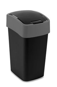 Контейнер для мусора с поворотной крышкой Curver (Курвер) Flip Bin 25 л (02171) Черный