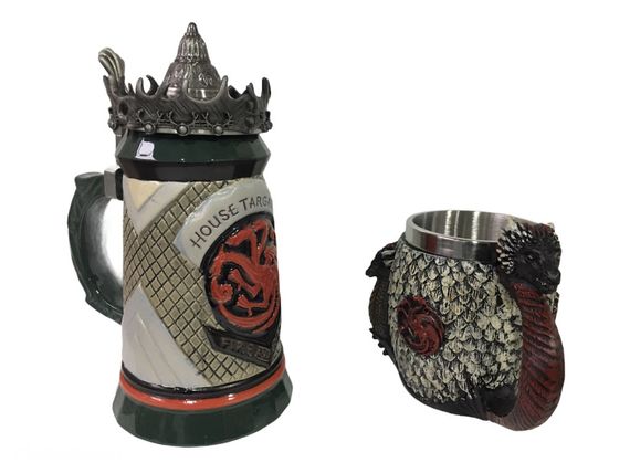 Подарунковий набір Кухоль Game Of Thrones House Targaryen Fire And Blood Гра Престолів і Fire And Blood | Зображення 1