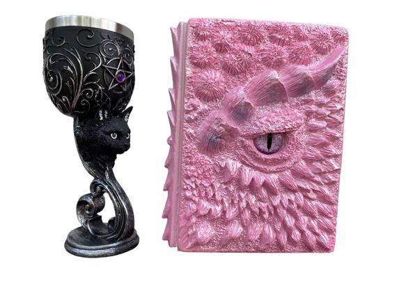 Подарунковий набір Келих 3D Кіт і Блокнот 3D «Дракон Єдинорога»